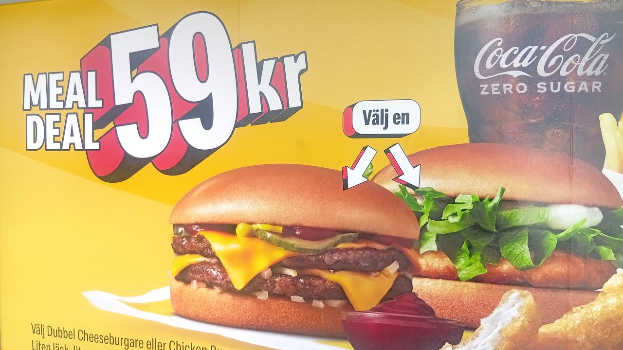 McDonalds McChicken & McNuggets Meny för 59kr