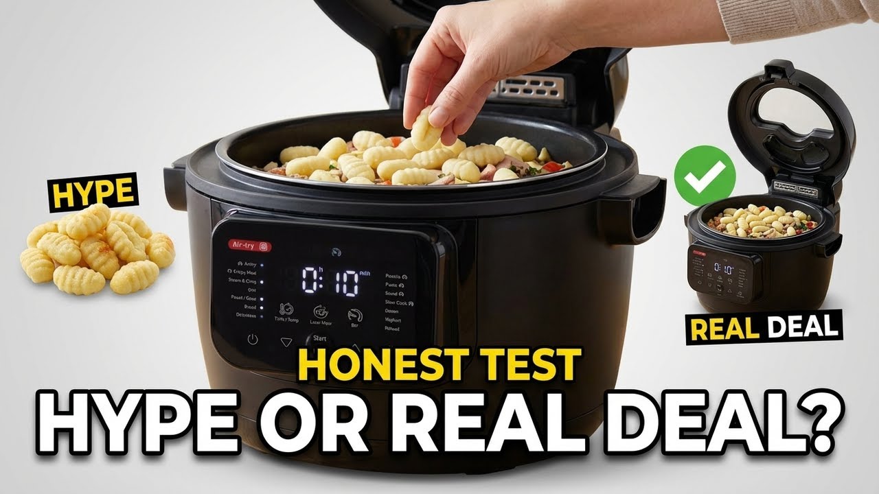 Tefal Multicook ActiFry Review | Real Cooking Test (Gnocchi Bake)