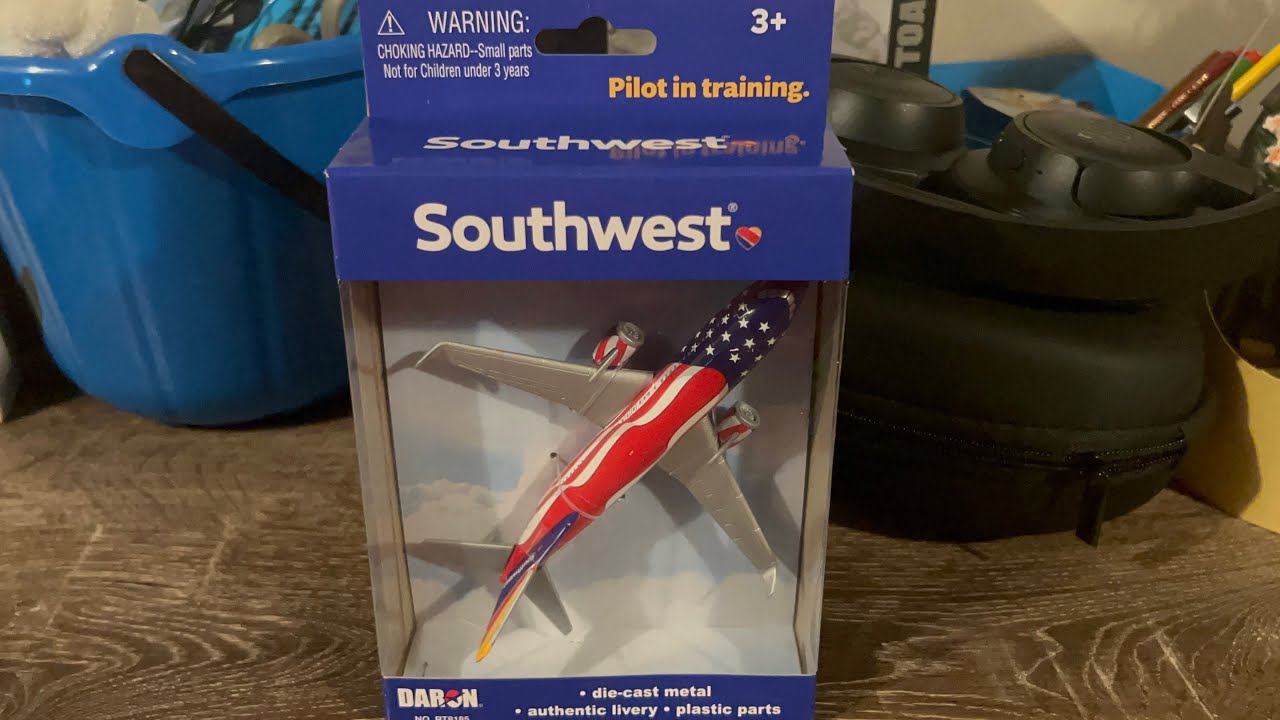 My New Daron Southwest Airlines Freedom One Single Plane Unboxing!