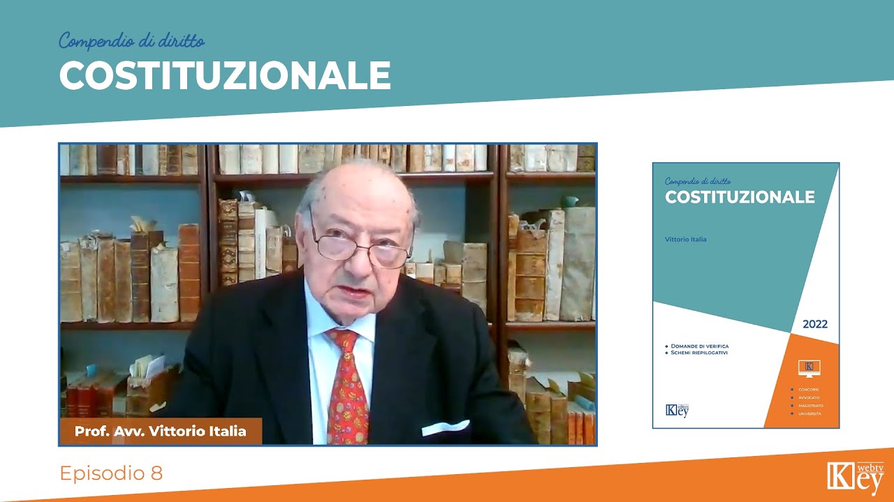 Compendio di diritto Costituzionale - Episodio 8 - Organizzazione costituzionale