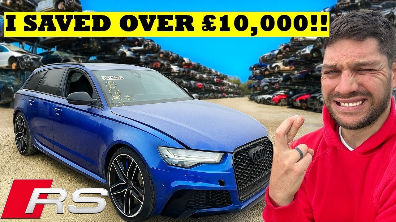 Я СДЕЛАЛ СТАВКУ НА САМУЮ ДЕШЕВУЮ AUDI RS6 В ВЕЛИКОБРИТАНИИ!...