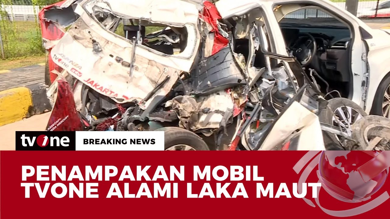 Kondisi Mobil tvOne yang Alami Kecelakaan di Tol Pemalang | Breaking News tvOne