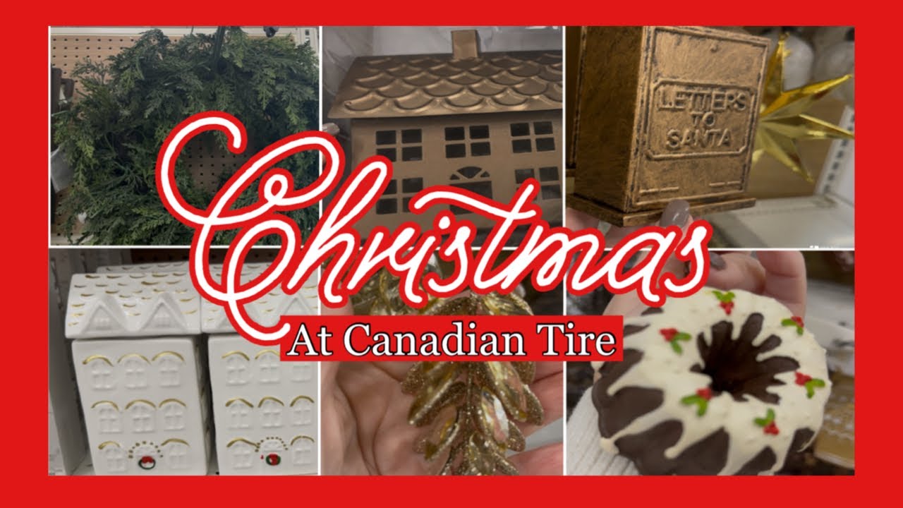 НОВОЕ🌲РОЖДЕСТВО В CANADIAN TIRE