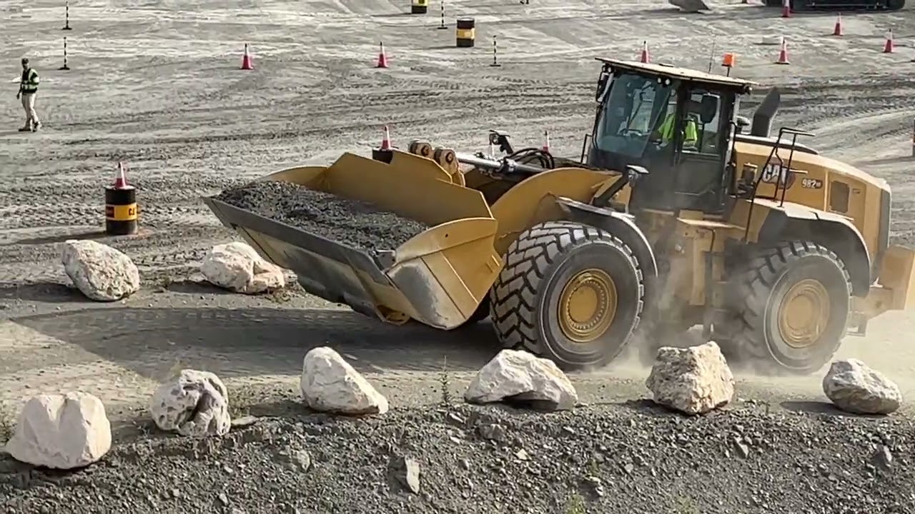 Caterpillar Global Operator Challenge European Final in action and explained by Julien Roux
