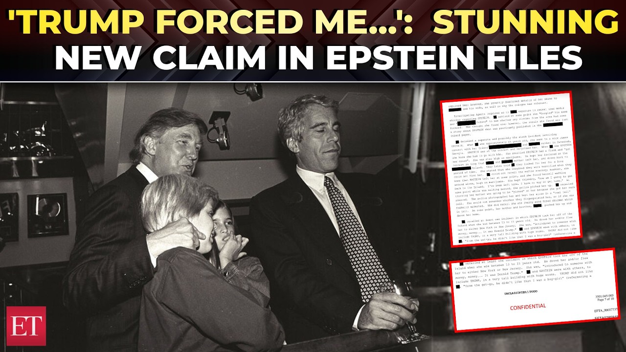 ‘Unzipped his pants, bit the shit…’: New DOJ files reveal woman’s shocking allegations against Trump