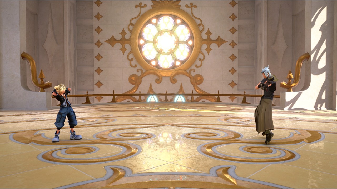 Kingdom Hearts 3 Colosseum -  Sora(blond) vs Terra-Xehanort (KH3 MODS)