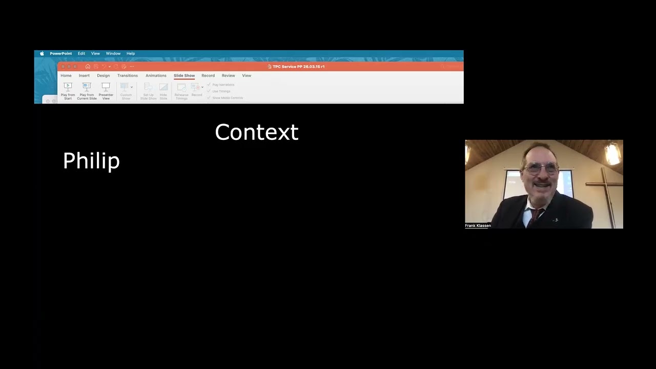 TPC [March 15/2026] [Like a Lamb led to the Slaughter]