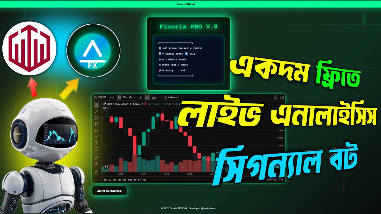 Finorix Pro V.8 Free | Quotex Single Bot Free | Live Single BOT Trading Free