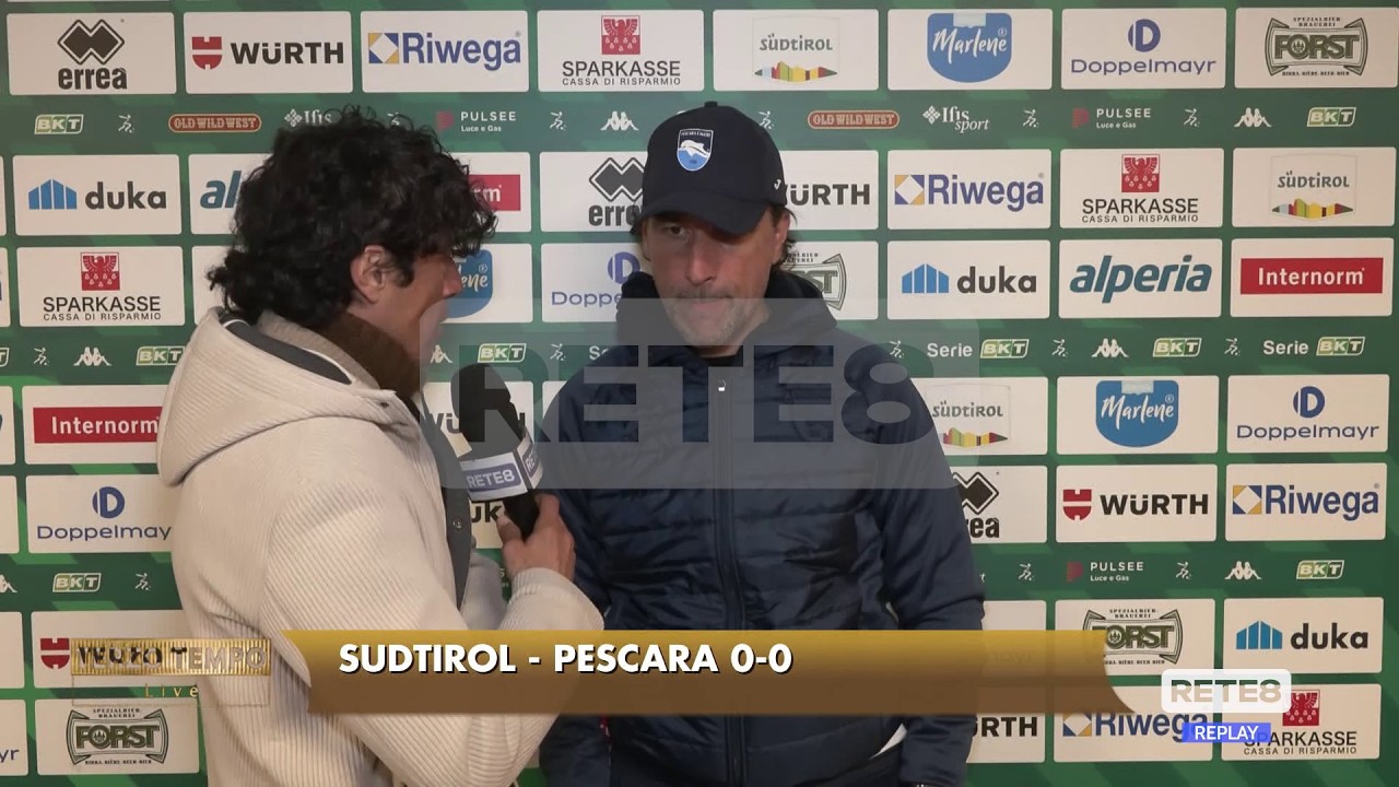 Südtirol - Pescara 0-0 91° Gorgone: 