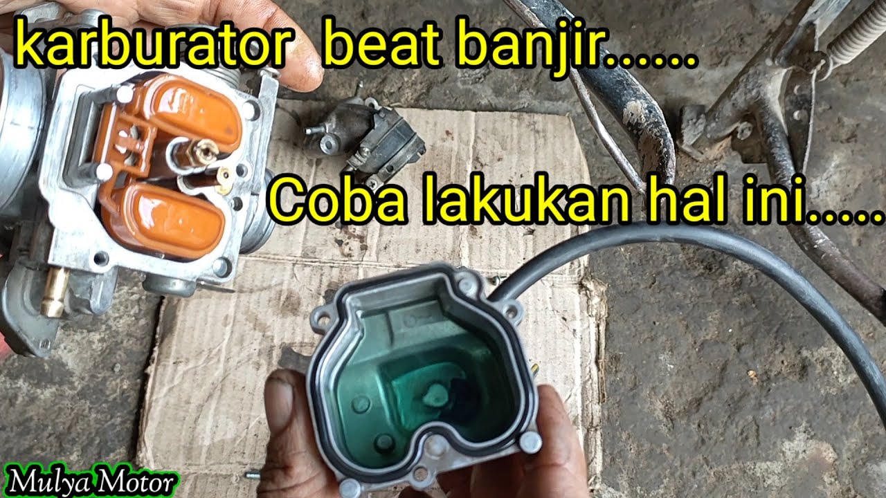 Atasi karburator beat banjir.