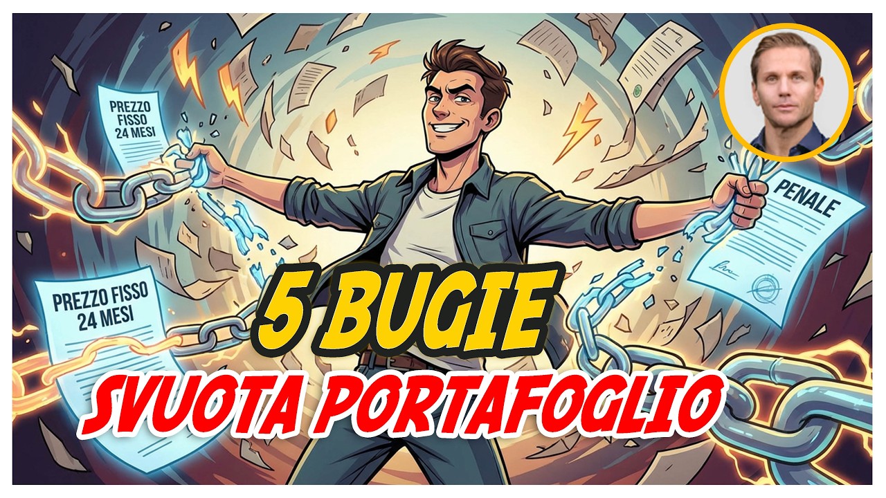 MERCATO ENERGIA: 5 Bugie che ti svuotano il portafoglio | Avv. Angelo Greco