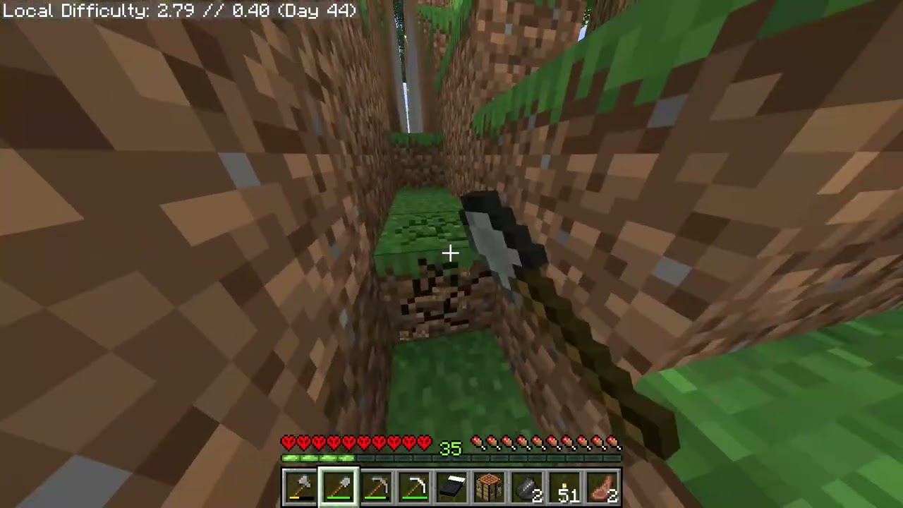 SOBREVIVO mis primeros 50 DIAS en MINECRAFT HARDCORE   Demon Hard #9