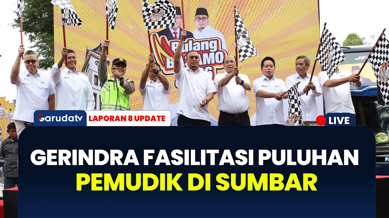 Pulang Basamo 2026: 250 Bus Siap Angkut Pemudik ke Sumatra Barat | LAPORAN 8 UPDATE