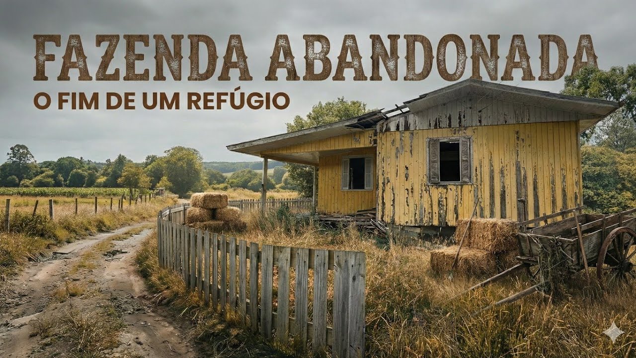 A COISA TA TÃO FEIA QUE ATÉ FAZENDA ELES DEIXAM ABANDONADA NO INTERIOR DO RIO GRANDE DO SUL 