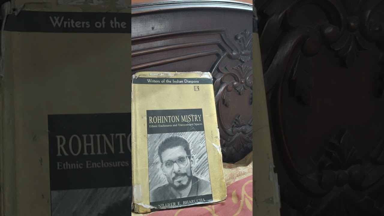 Book Review: Rohinton Mistry by Nilufer Bharucha...Series Editor : Jasbir Jain