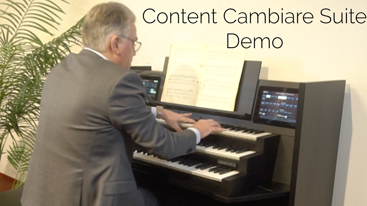 Content Cambiare Suite III Sweelinq orgel Demo | Joh.deHeer