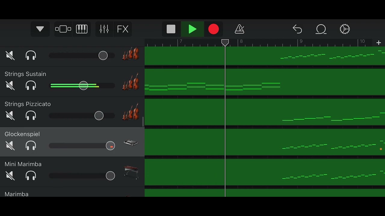 Fairy Flying (GarageBand Cover) Original + Percussion Ensemble Combo