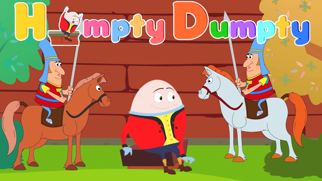 Humpty Dumpty rima | canzoni vivaio per bambini | bambini canzoni compilazione in italiano