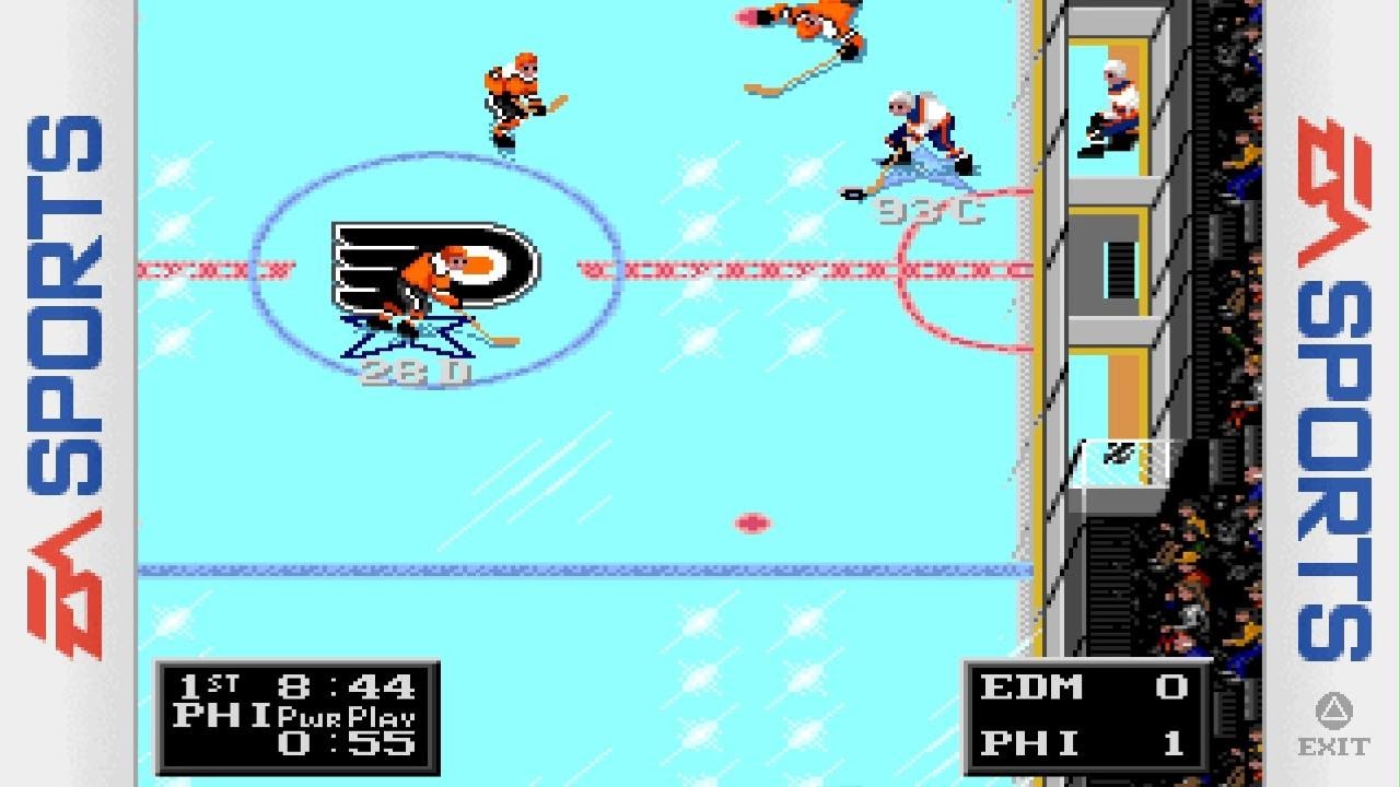 NHL 94 Rewind Philly Flyas vs Edmonton Oilers season game Psfive winner 💴💴💴💴