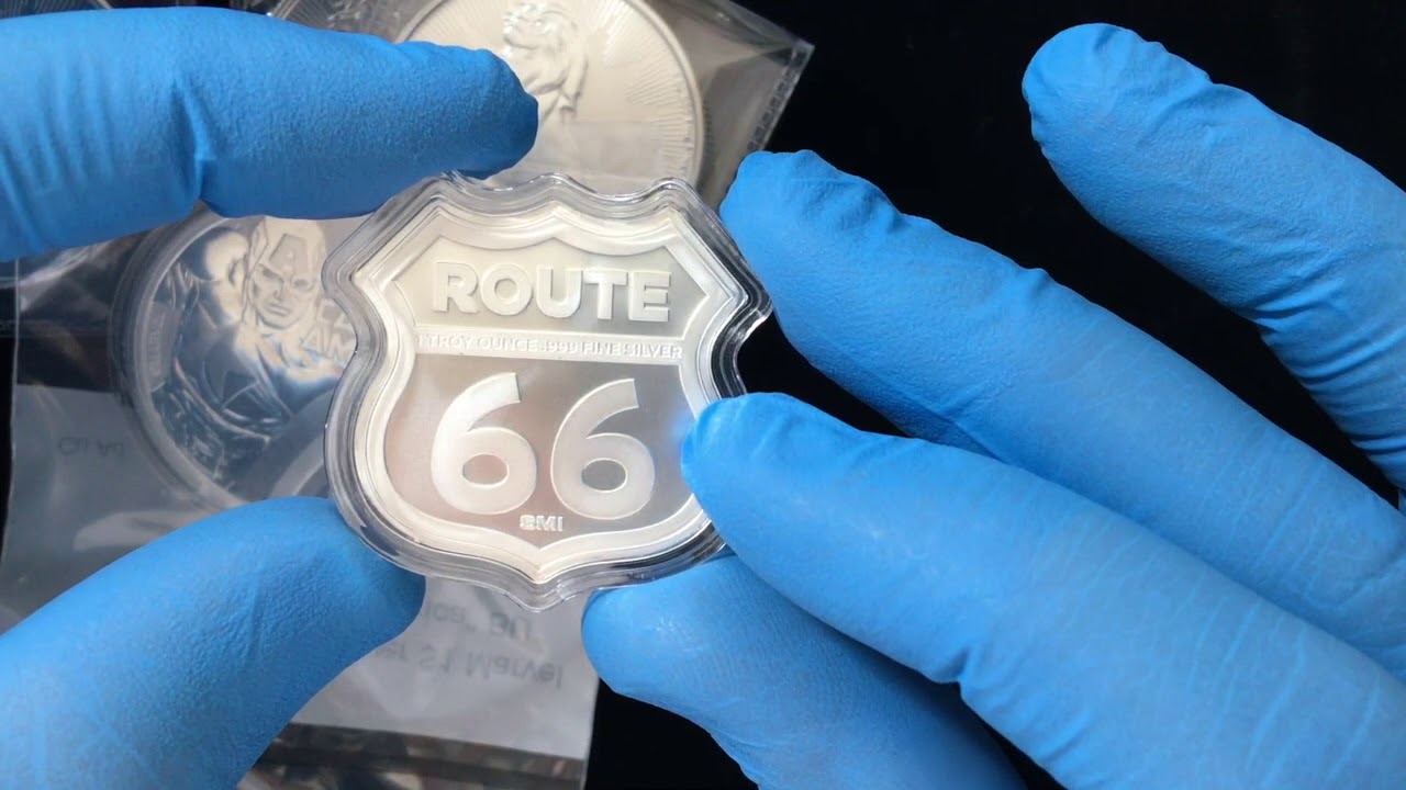 Unboxing 2019 silver coins - Lion King, Marvel, Route 66, and more