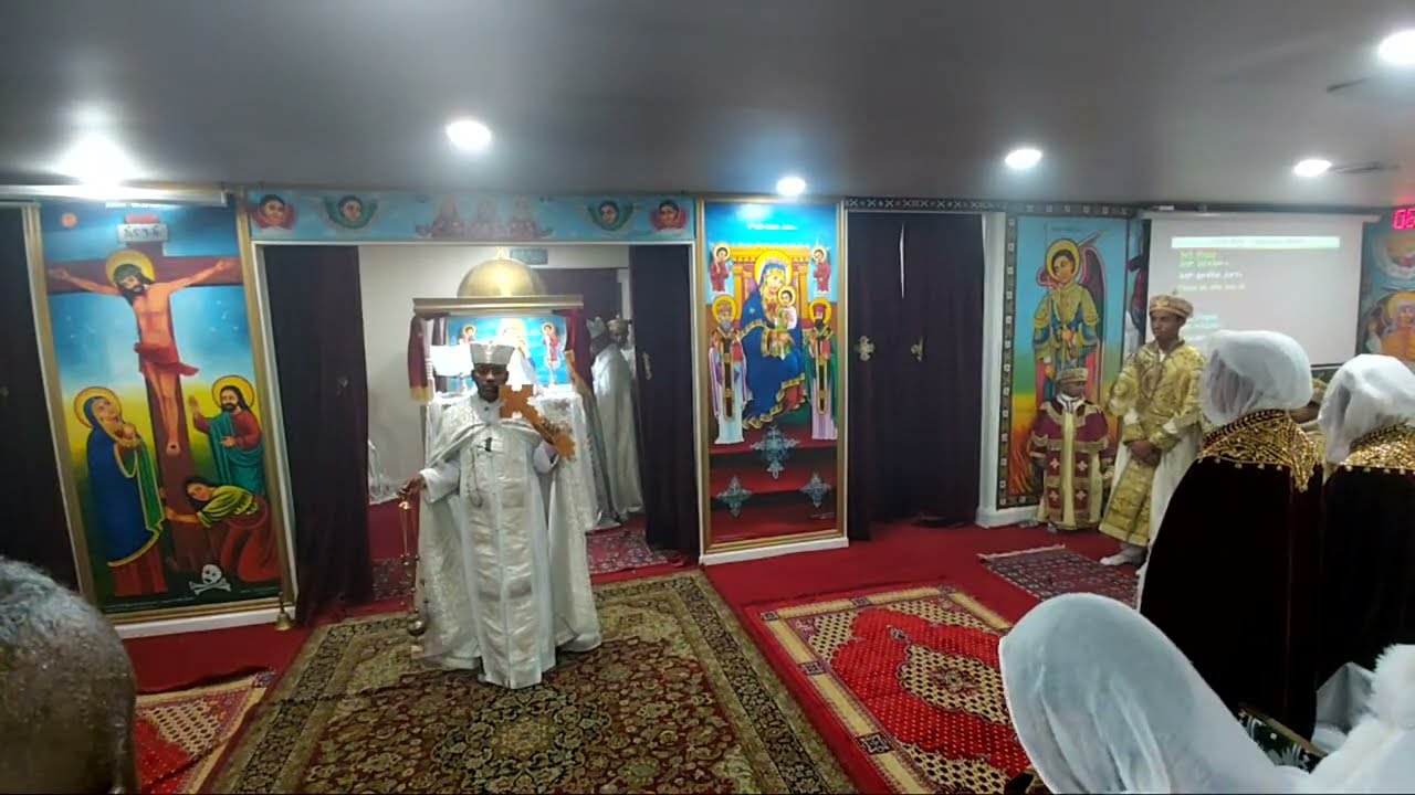 Virginia Debre Bisrat St Gabriel Church ብሥራተ ገብርኤል Tahesas Gabriel kidase Part 2