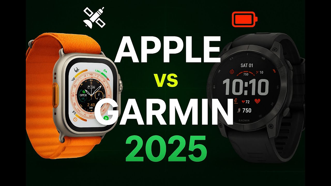 Apple Watch Ultra 3 vs Garmin Fenix 8 – nokaut w 2025?