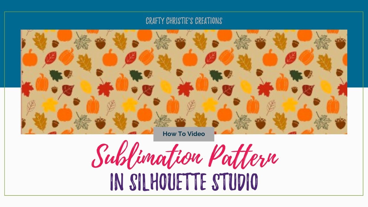 Design Time! Create a Seamless Fall Pattern in Silhouette Studio