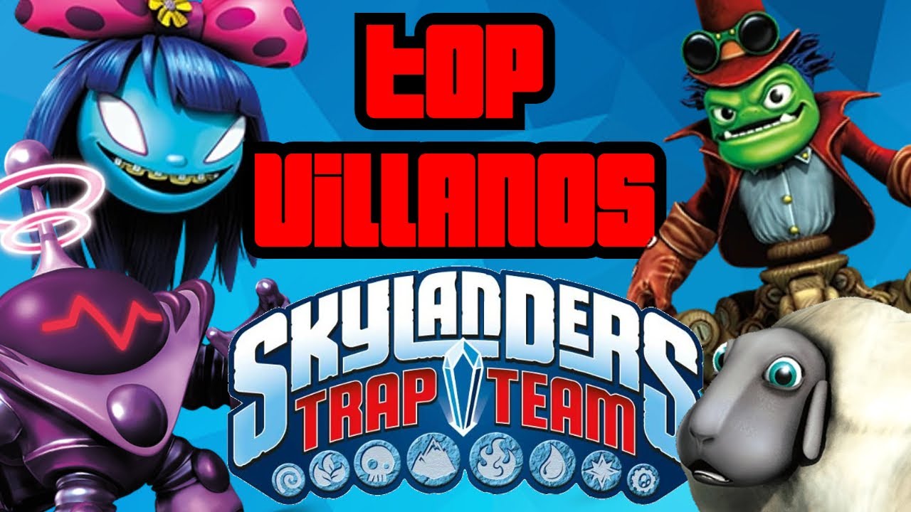 Top 46 VILLANOS de Skylanders: Trap Team