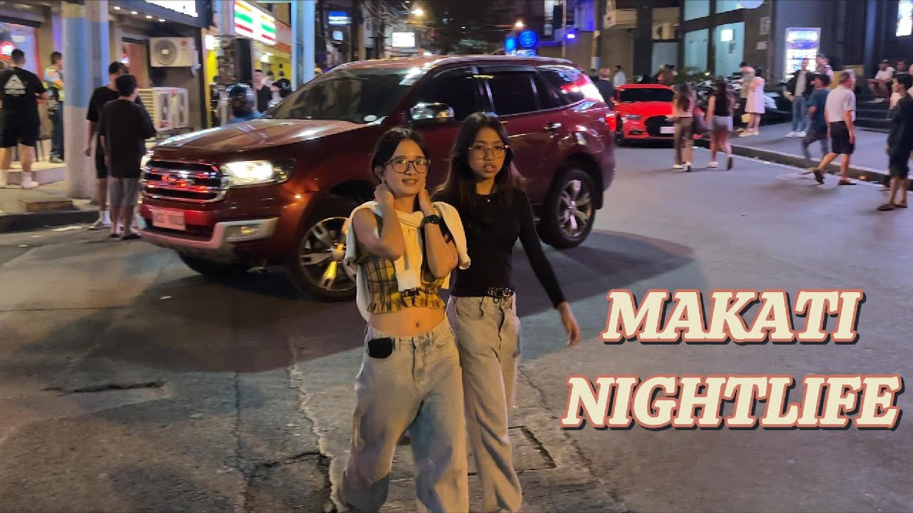 MANILA NIGHTLIFE | BURGOS STREET - MAKATI PHILIPPINES