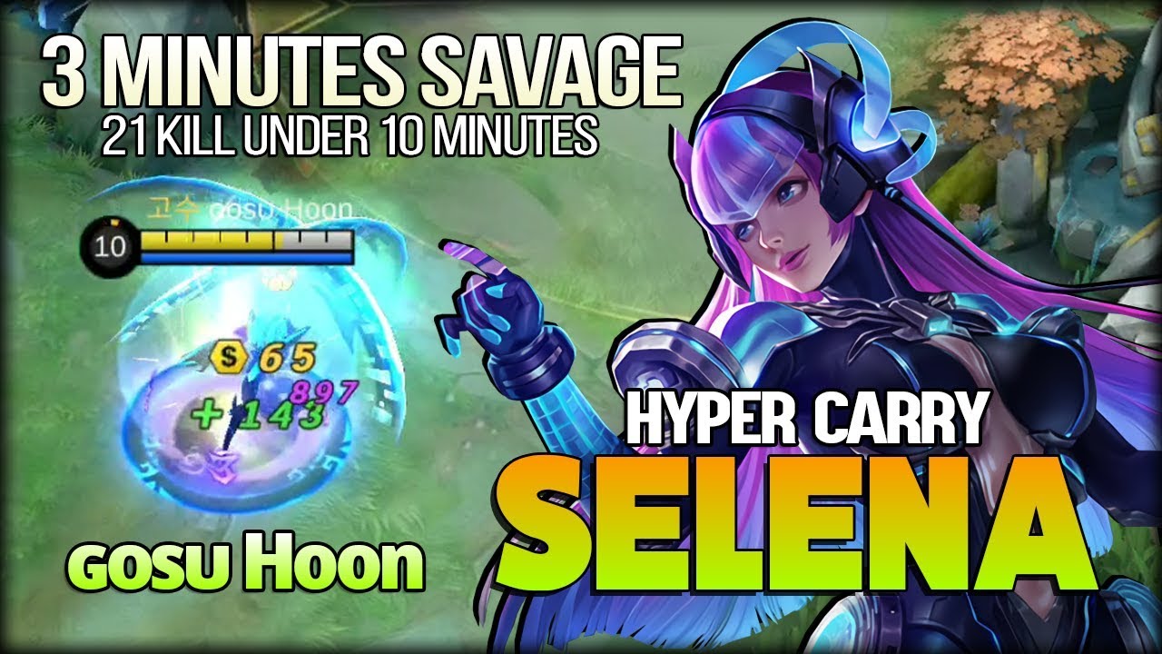 03:02 SAVAGE 21 Kill Under 10 Minutes. 100% Annoying Arrow by ɢᴏsᴜ Hoon - Mobile Legends