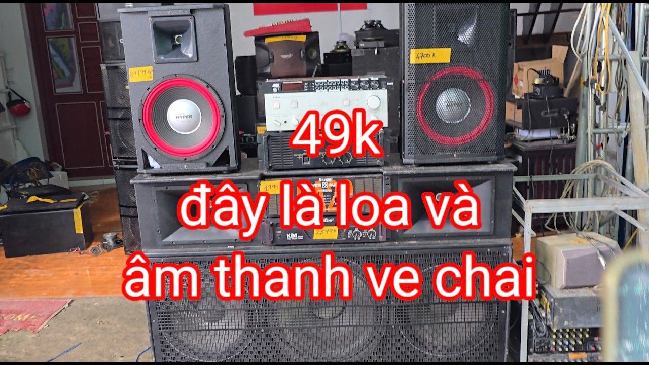 Xả hết ve chai. Loa 40 199k.thùng loa 199k.bán tất..