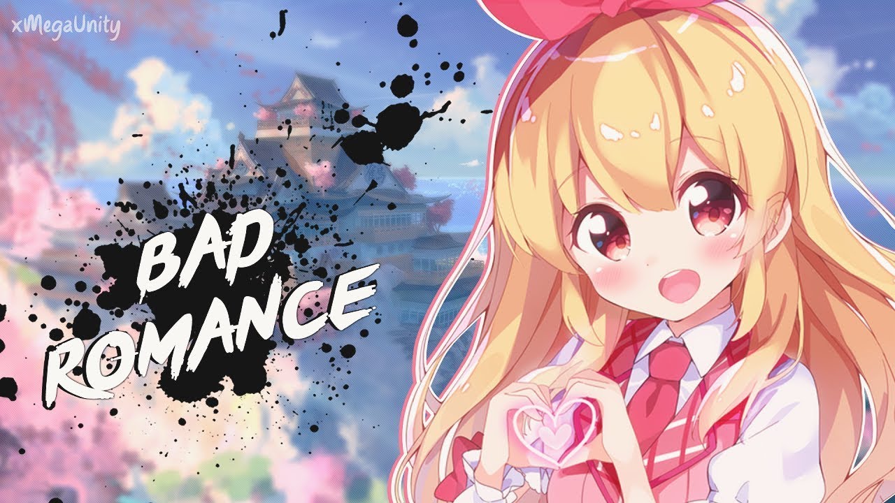 Nightcore - Bad Romance (Rock version) | Lyrics