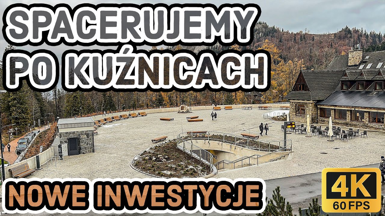 🔴Zakopane Kuźnice, TYLE SIĘ ZMIENIŁO! Pierwszy ŚNIEG❄️4K❗2024.11.15 ASMR