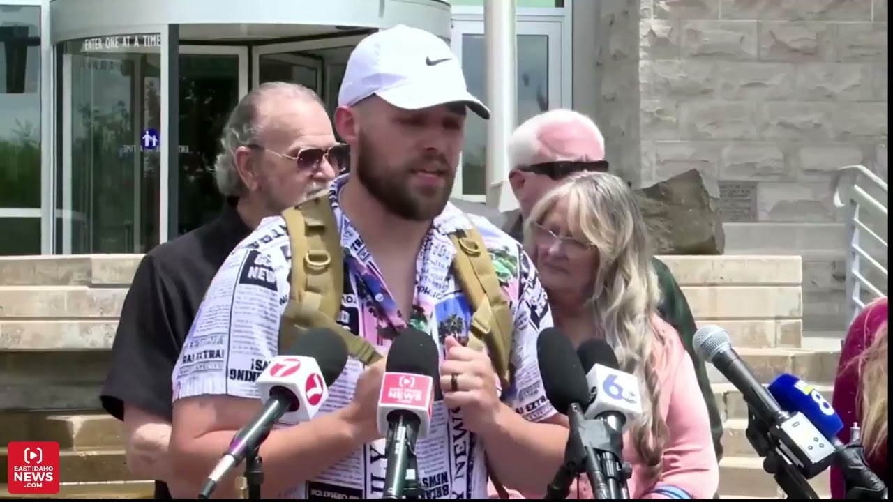 Colby Ryan speaks at news conference following Chad Daybell sentencing verdict