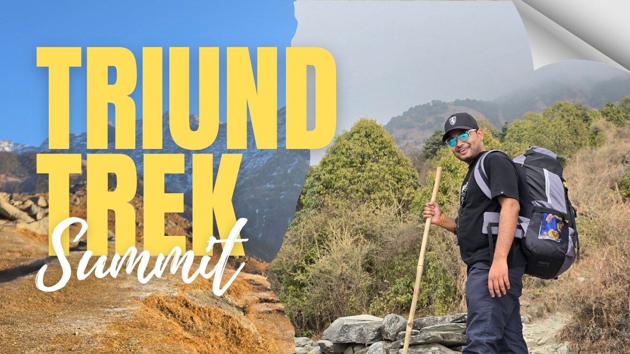 Triund Trek Vlog | McLeodganj to Triund Top | One of the Best Himalayan Treks 🌄