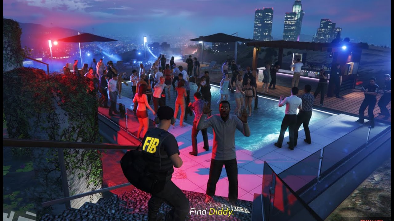 Рейд Дидди в GTA Online