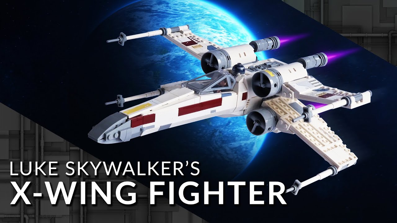 Истребитель X-Wing | Lego Star Wars MOC