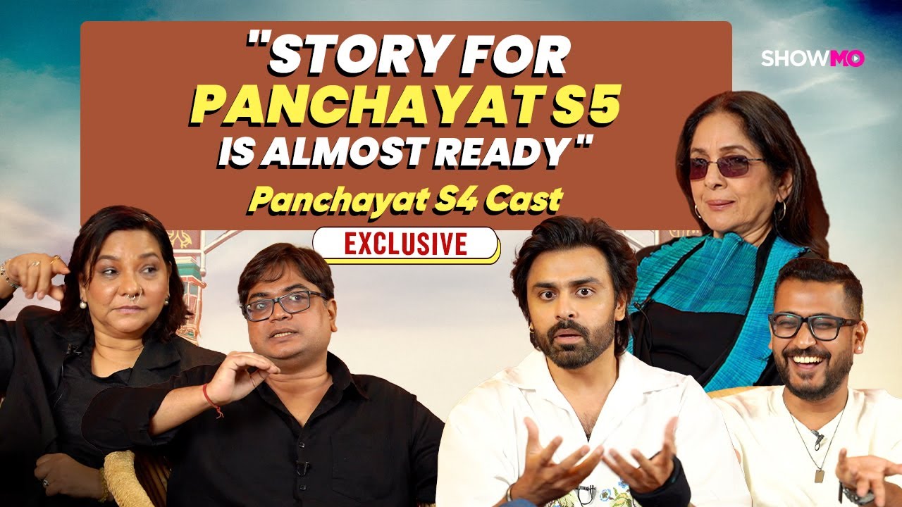 Panchayat S4 Interview: Jitendra Kumar, Neena Gupta, Sunita Rajwat | Exclusive
