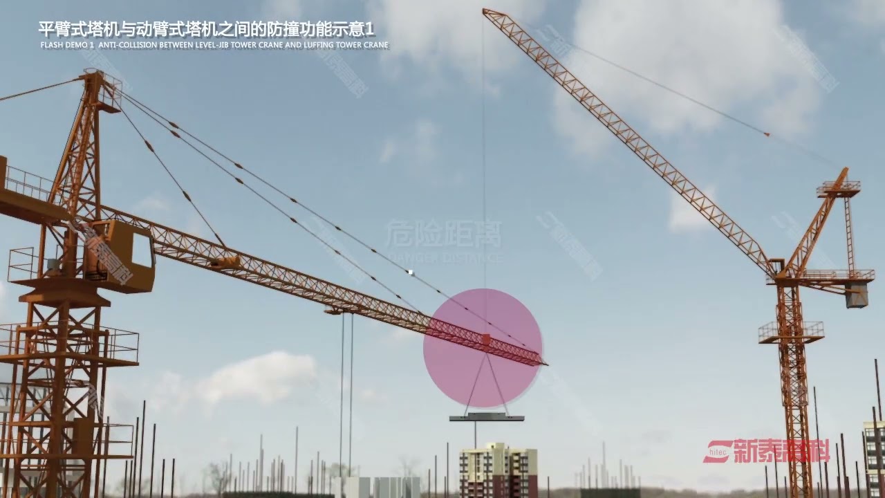 Tower Crane Load Moment Indicator with Anti-Collision System-CXT-90II Chengdu Hi-tech
