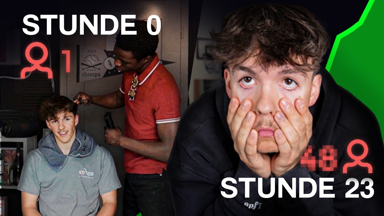 Ich war für 24h LIVE und das kam raus...