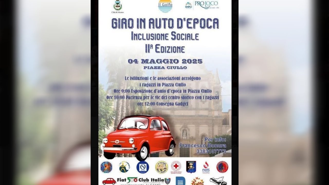 II° Edizione Giro in Auto D'epoca Alcamo 2025