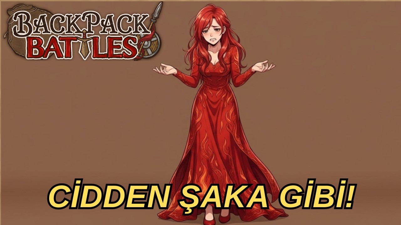 Pyromancer ile büyük şanssızlık!!!| #backpackbattles