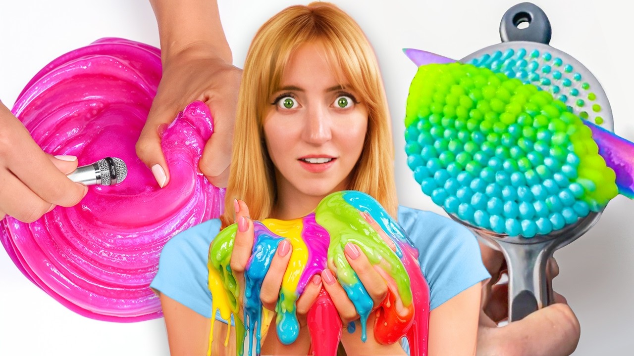 I Tried EVERY Satisfying Slime ASMR!