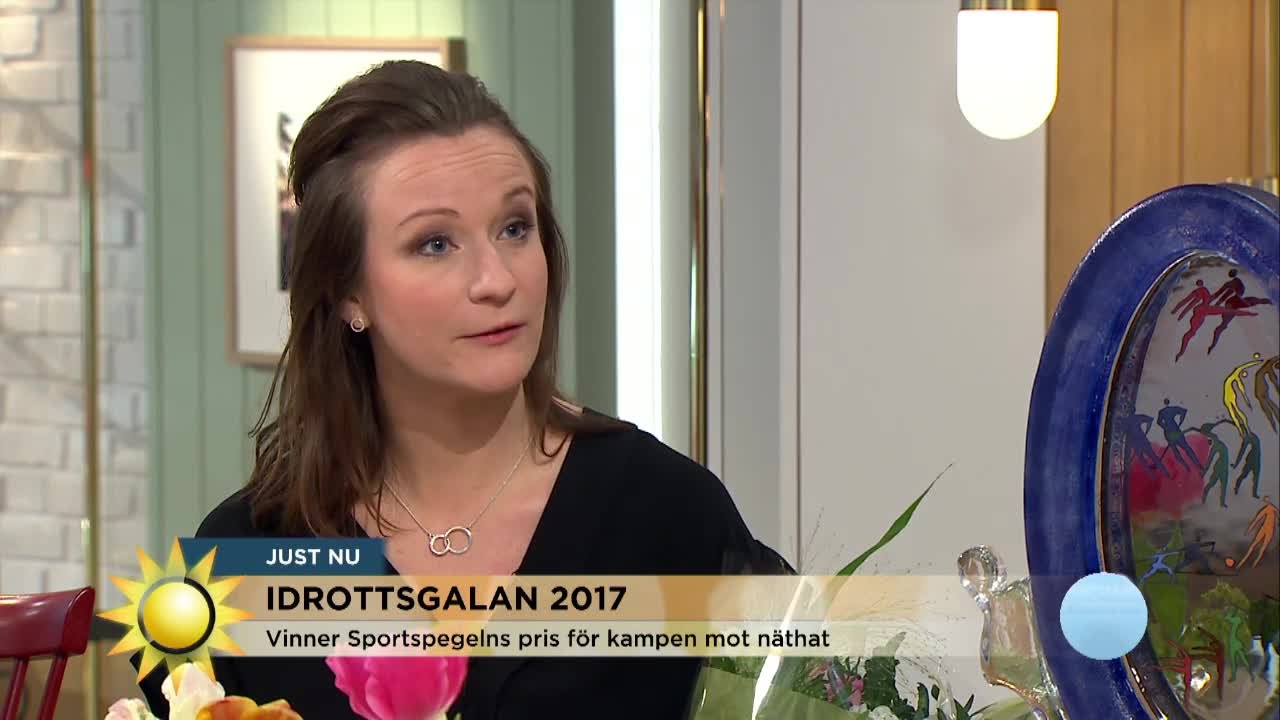 Ishockeykommentator vann Sportspegelnpriset - Nyhetsmorgon (TV4)