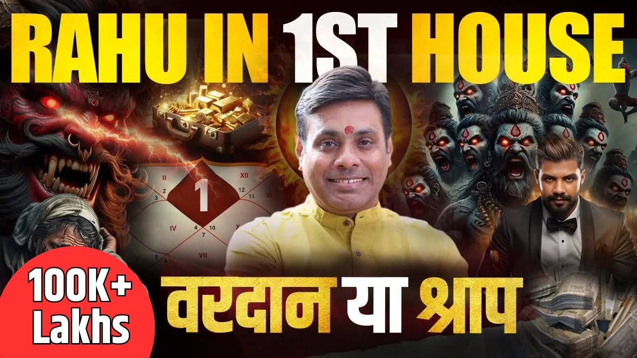 Rahu in First House: वरदान या श्राप। The Hidden MYTHS of Rahu in the 1st House