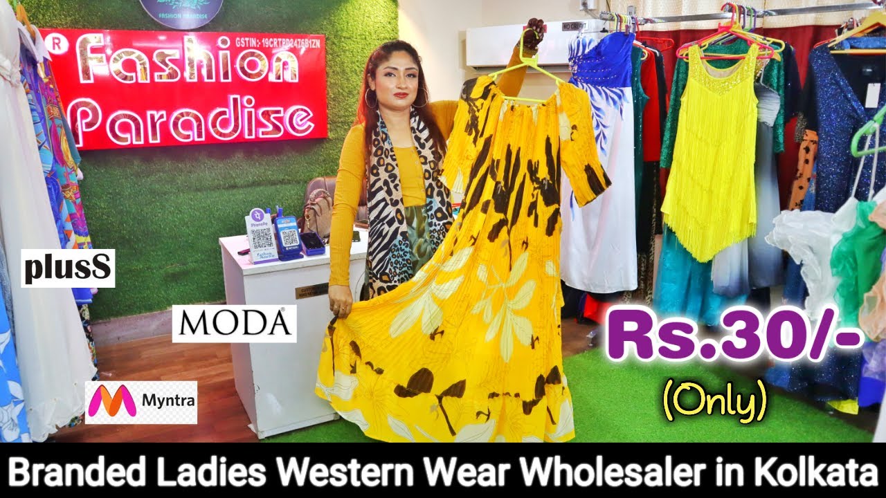 @Rs.30/- Branded Western Top, Dress, Coord Set, Shirt, Sequin Party Wear Wholesaler in Kolkata