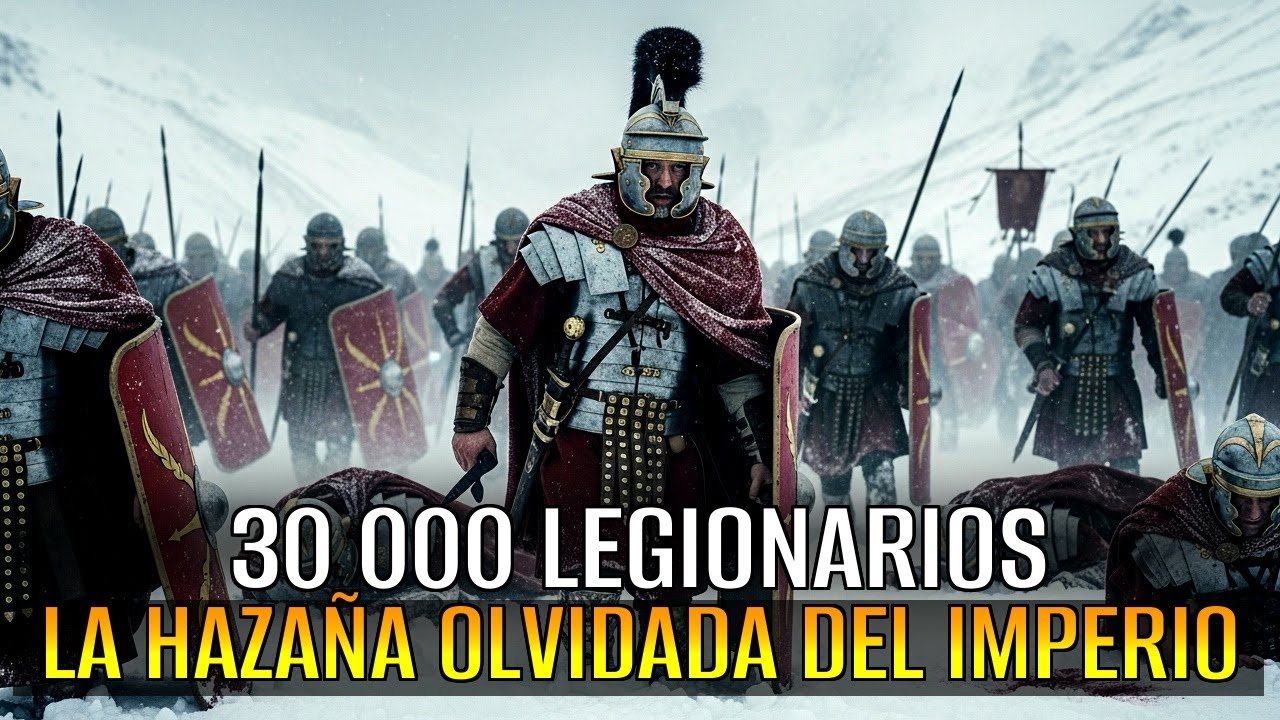 ¡30.000 LEGIONARIOS Bajo la Nieve! ¡Cómo el Ejército Romano Sobrevivió en los Alpes!