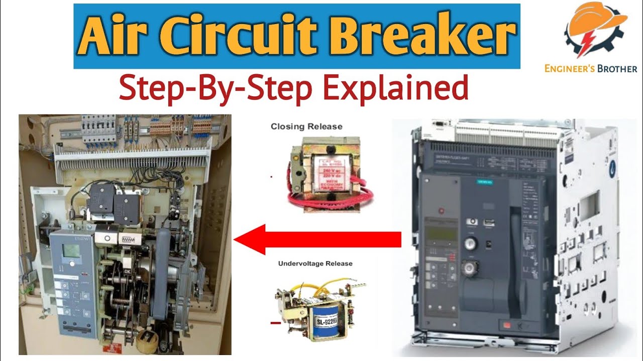 ACB // Air Circuit Breaker //  Practical Explained step-by-step //
