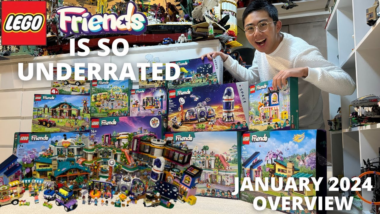 LEGO Friends продолжает быть ЛУЧШИМИ: обзор 2024 года!