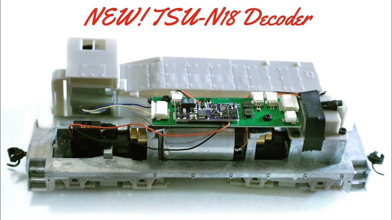 Tsunami2 New TSU-N18 Decoder install into a Walther's Proto 2000 SW1200 Install